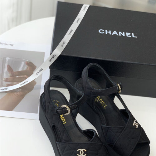 High Quality Luxury Chanel Platform Sandals – Style 51878 product detail