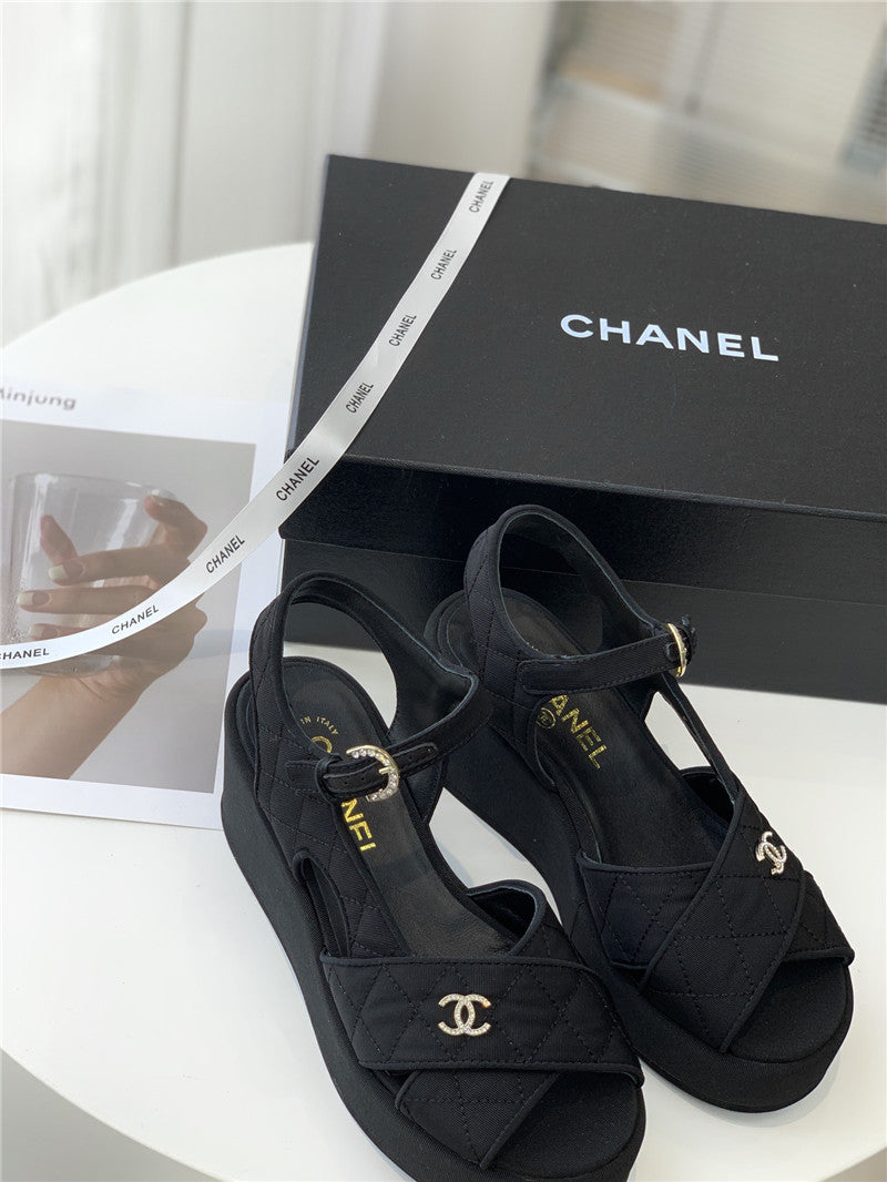 High Quality Luxury Chanel Platform Sandals – Style 51878 product detail