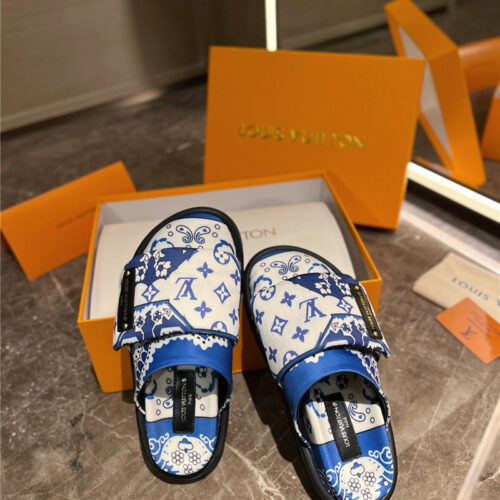High Quality Luxury Louis Vuitton Spring New Presbyopic Sandals And Slippers product detail