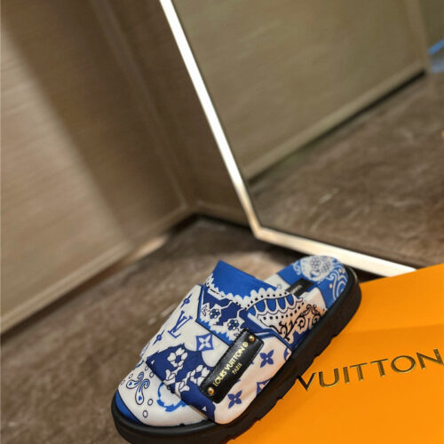 High Quality Luxury Louis Vuitton Spring New Presbyopic Sandals And Slippers product detail