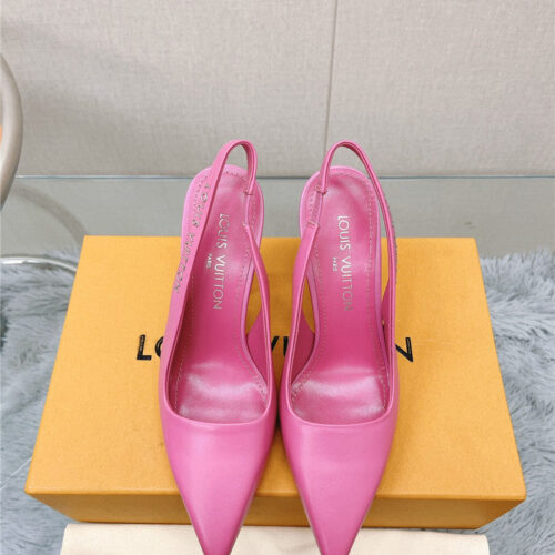 High Quality Luxury Louis Vuitton Early Spring New Slingback High Heels – Style 77251 product detail