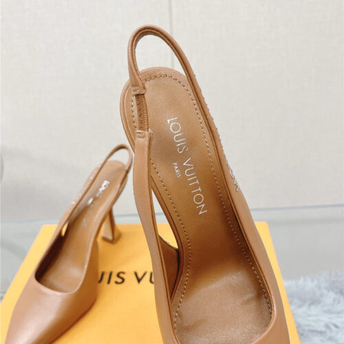 High Quality Luxury Louis Vuitton Early Spring New Slingback High Heels – Style 42787 product detail