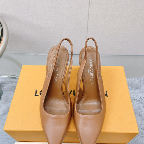High Quality Luxury Louis Vuitton Early Spring New Slingback High Heels – Style 42787 product detail