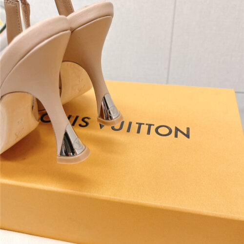 High Quality Luxury Louis Vuitton Early Spring New Slingback High Heels – Style 08323 product detail