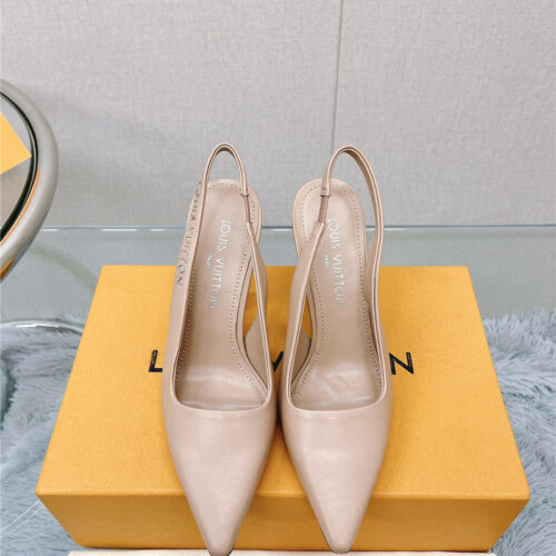 High Quality Luxury Louis Vuitton Early Spring New Slingback High Heels – Style 08323 product detail