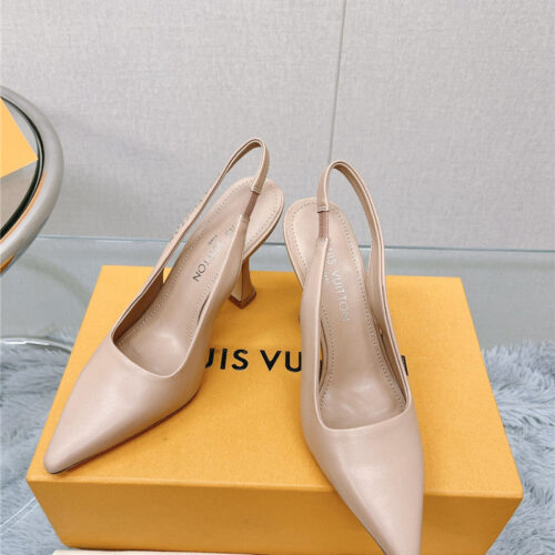 High Quality Luxury Louis Vuitton Early Spring New Slingback High Heels – Style 08323 product detail