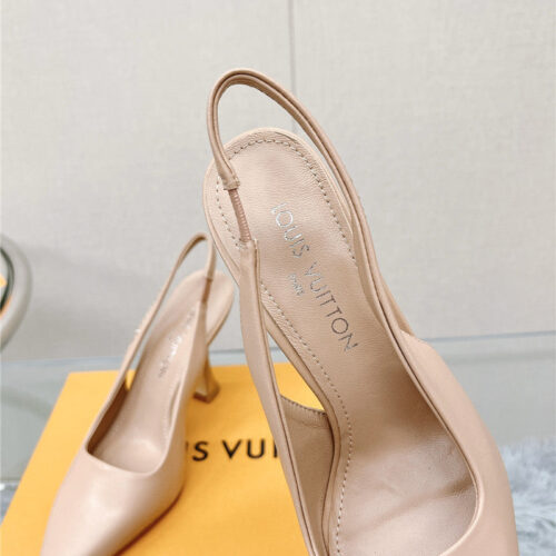 High Quality Luxury Louis Vuitton Early Spring New Slingback High Heels – Style 08323 product detail