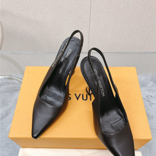 High Quality Luxury Louis Vuitton Early Spring New Slingback High Heels product detail