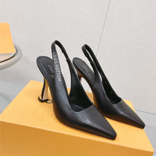High Quality Luxury Louis Vuitton Early Spring New Slingback High Heels