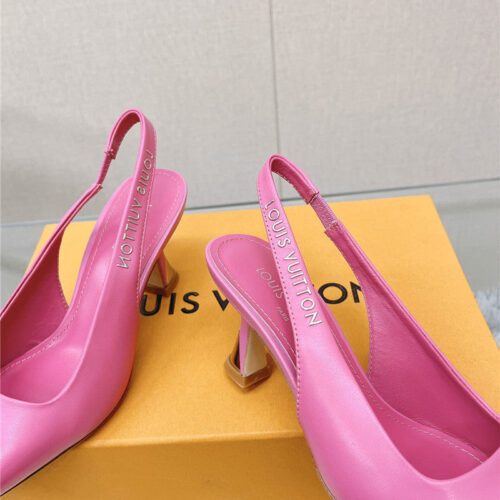 High Quality Luxury Louis Vuitton Early Spring New Slingback High Heels – Style 80643 product detail