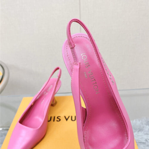 High Quality Luxury Louis Vuitton Early Spring New Slingback High Heels – Style 80643 product detail
