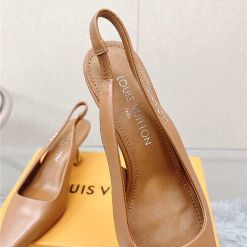 High Quality Luxury Louis Vuitton Early Spring New Slingback High Heels – Style 46179 product detail