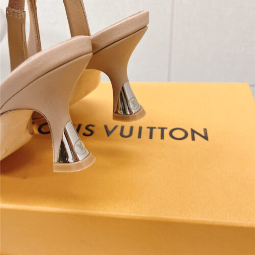 High Quality Luxury Louis Vuitton Early Spring New Slingback High Heels – Style 78947 product detail