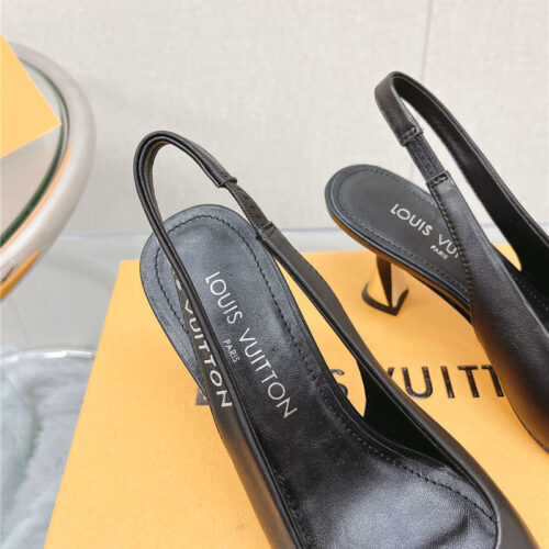 High Quality Luxury Louis Vuitton Early Spring New Slingback High Heels – Style 44483 product detail