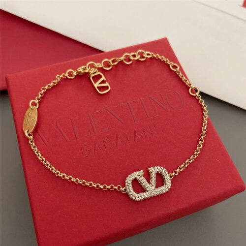 High Quality Luxury Valentino Full Diamond Bracelet product detail