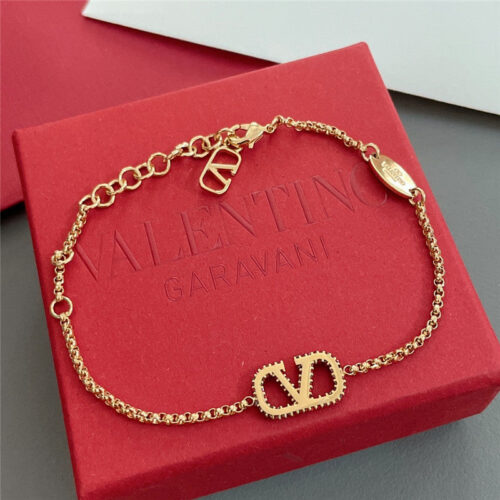 High Quality Luxury Valentino Full Diamond Bracelet