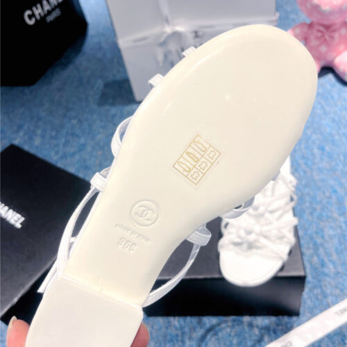 High Quality Luxury Chanel Camellia Explosion Sandals – Style 82022 product detail