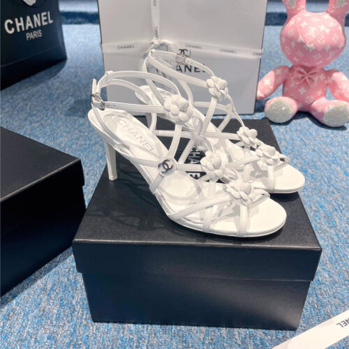 High Quality Luxury Chanel Camellia Explosion Sandals – Style 50950