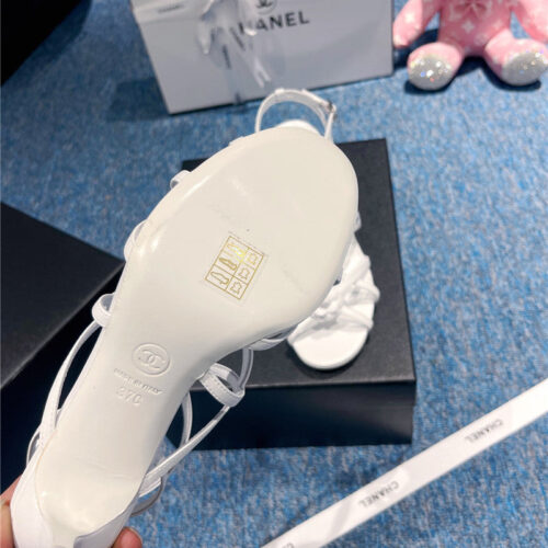 High Quality Luxury Chanel Camellia Explosion Sandals – Style 50950 product detail