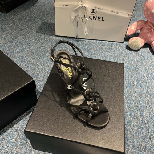 High Quality Luxury Chanel Camellia Explosion Sandals product detail