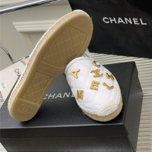 High Quality Luxury Chanel Letter Fisherman Shoes – Style 44390 product detail