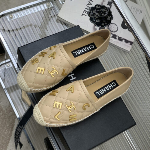 High Quality Luxury Chanel Letter Fisherman Shoes – Style 08230