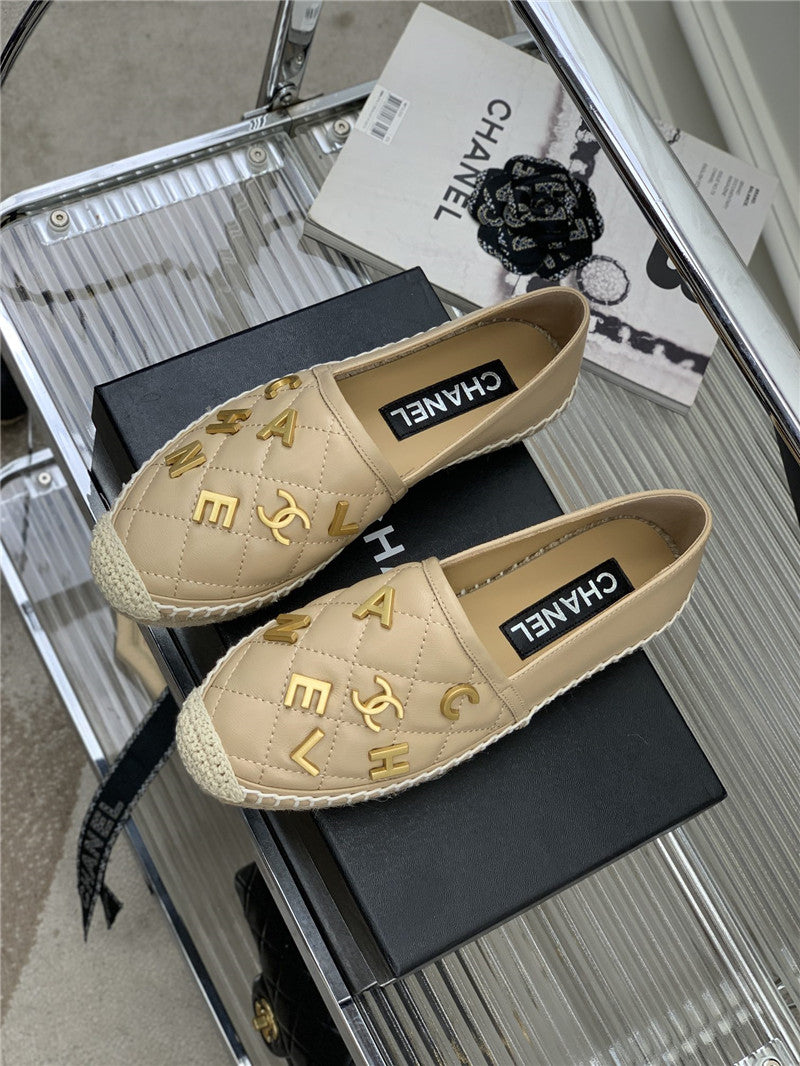 High Quality Luxury Chanel Letter Fisherman Shoes – Style 08230
