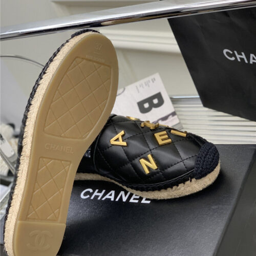 High Quality Luxury Chanel Letter Fisherman Shoes product detail