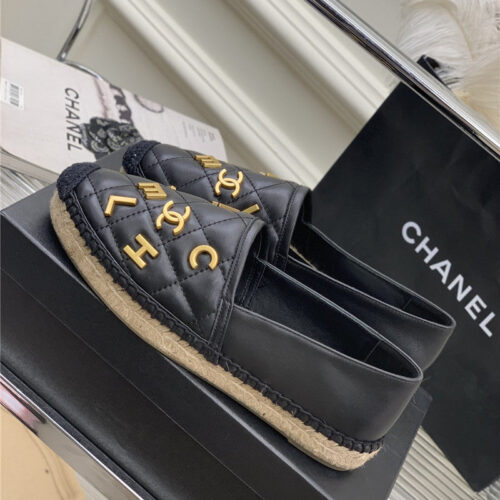 High Quality Luxury Chanel Letter Fisherman Shoes alternate view