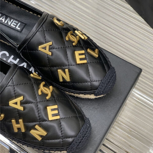 High Quality Luxury Chanel Letter Fisherman Shoes product detail