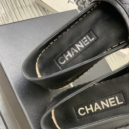 High Quality Luxury Chanel Letter Fisherman Shoes product detail