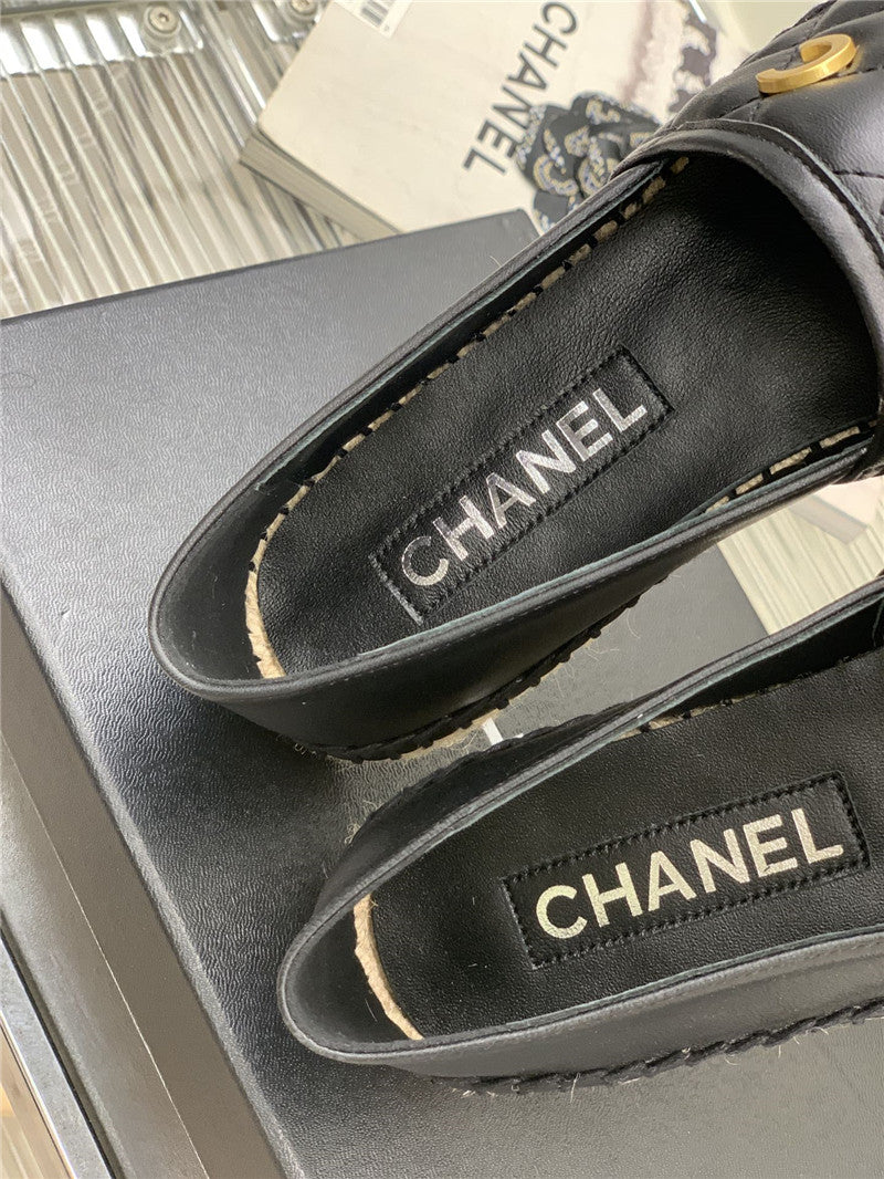 High Quality Luxury Chanel Letter Fisherman Shoes product detail