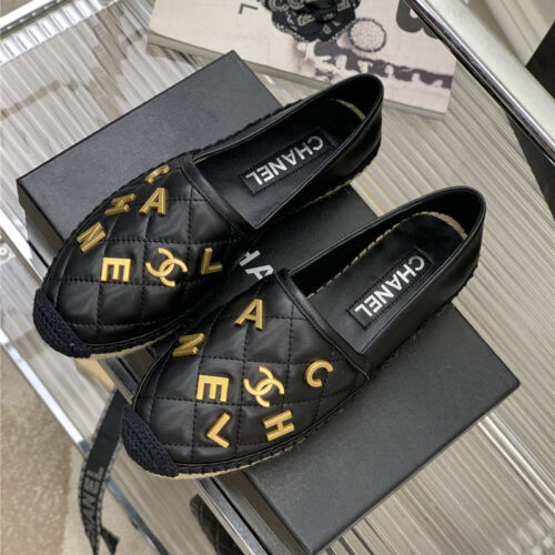High Quality Luxury Chanel Letter Fisherman Shoes