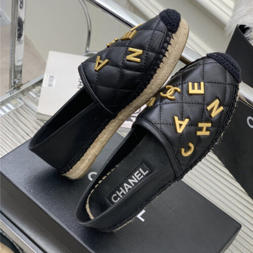 High Quality Luxury Chanel Letter Fisherman Shoes product detail