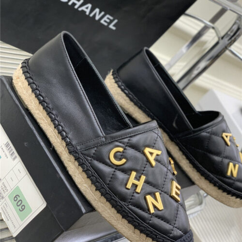 High Quality Luxury Chanel Letter Fisherman Shoes product detail