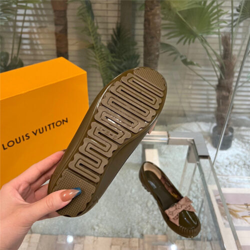 High Quality Luxury Louis Vuitton New Butterfly Fruit Frozen Shoes product detail