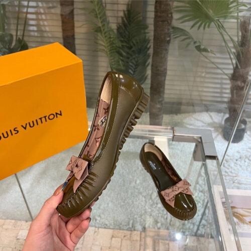 High Quality Luxury Louis Vuitton New Butterfly Fruit Frozen Shoes alternate view