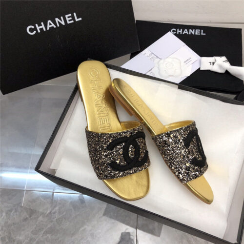 High Quality Luxury Chanel Classic Holiday Style Slippers – Style 80422 product detail