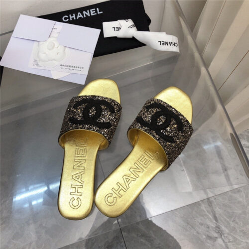 High Quality Luxury Chanel Classic Holiday Style Slippers – Style 80422 product detail