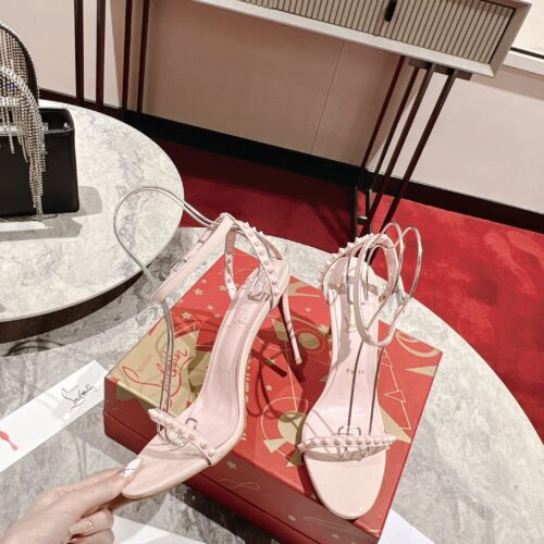 High Quality Luxury Christian Louboutin Spiked Strappy Sandals product detail