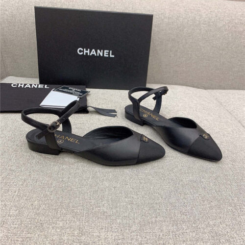 High Quality Luxury Chanel New Pointed Shoes – Style 63654