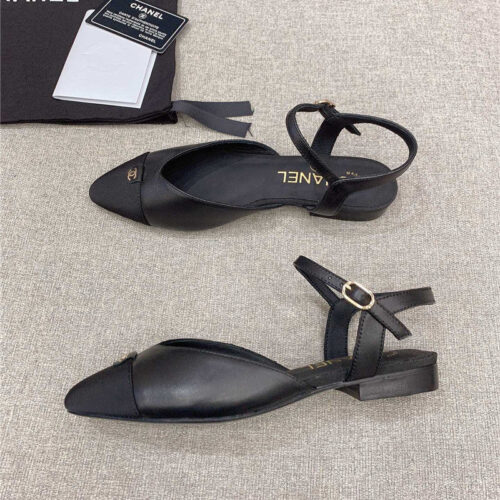 High Quality Luxury Chanel New Pointed Shoes – Style 63654 alternate view