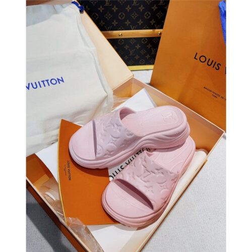 High Quality Luxury Louis Vuitton Advanced Lazy Wind Couple Slippers product detail