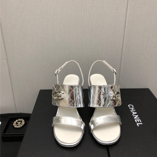 High Quality Luxury Chanel New High Heel Sandals – Style 54342 product detail