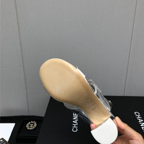 High Quality Luxury Chanel New High Heel Sandals – Style 54342 product detail