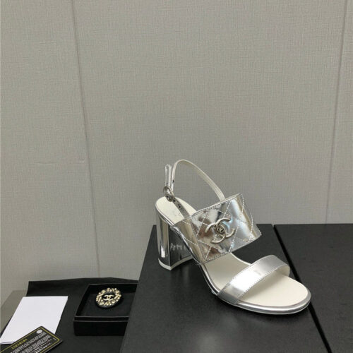 High Quality Luxury Chanel New High Heel Sandals – Style 54342 product detail