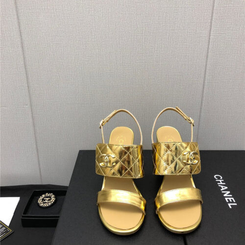 High Quality Luxury Chanel New High Heel Sandals – Style 26662 product detail