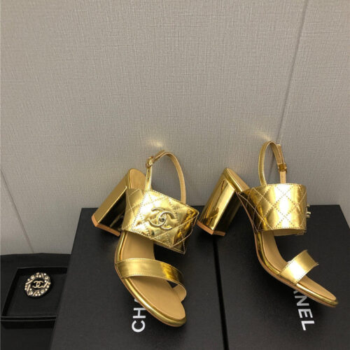 High Quality Luxury Chanel New High Heel Sandals – Style 26662 alternate view