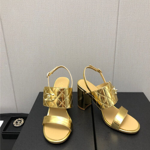 High Quality Luxury Chanel New High Heel Sandals – Style 26662 product detail