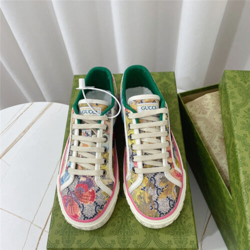 High Quality Luxury Gucci 1977 Classic Series Lovers Canvas Shoes product detail